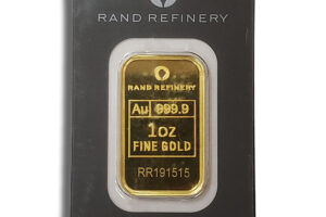 1 oz Gold Bar - Rand Refinery (Carded)