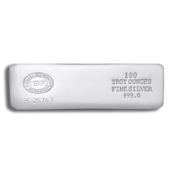 100 oz Silver Bar - IGR Metals