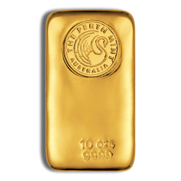 10 oz Gold Bar - Perth Mint (Carded) - Image 3
