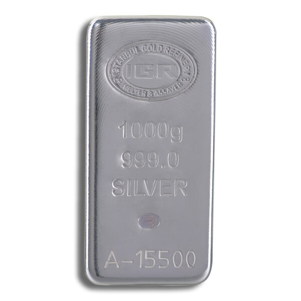 1 Kilo Silver Bar - IGR Metals