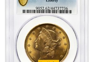 $20 Gold Liberty Double Eagle - PCGS MS62