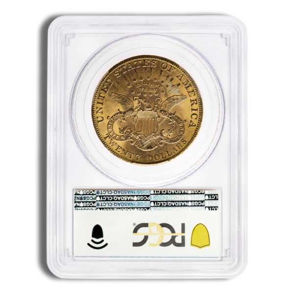 $20 Gold Liberty Double Eagle - PCGS MS61 - Image 2