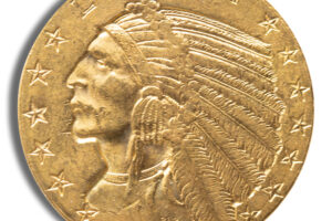 $5 Gold Indian Half Eagle - AU