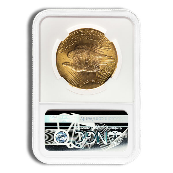 $20 Gold Saint-Gaudens Double Eagle - NGC MS63 - Image 2