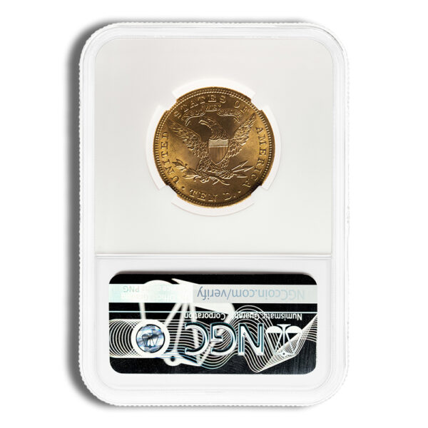 $10 Gold Liberty Eagle - NGC MS64 - Image 2