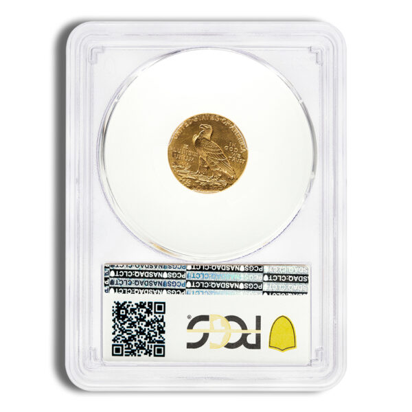 $2.5 Gold Indian Quarter Eagle - PCGS MS63 - Image 2