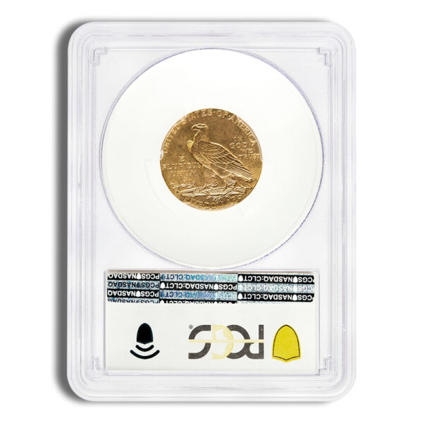 $5 Gold Indian Half Eagle - PCGS MS64 - Image 2