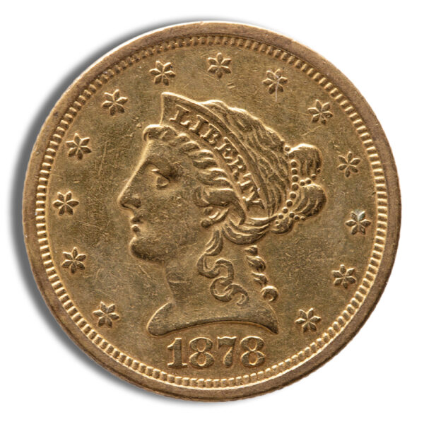 $2.5 Gold Liberty Quarter Eagle - XF