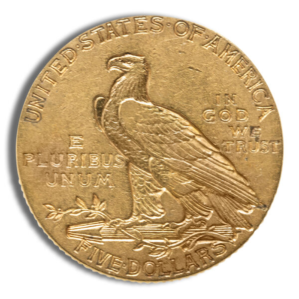 $5 Gold Indian Half Eagle - XF - Image 2