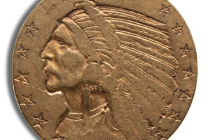 $5 Gold Indian Half Eagle - VF