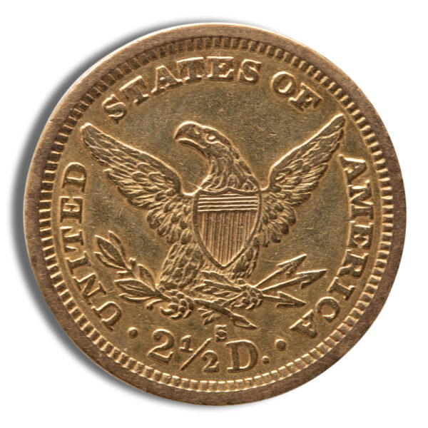 $2.5 Gold Liberty Quarter Eagle - XF - Image 2