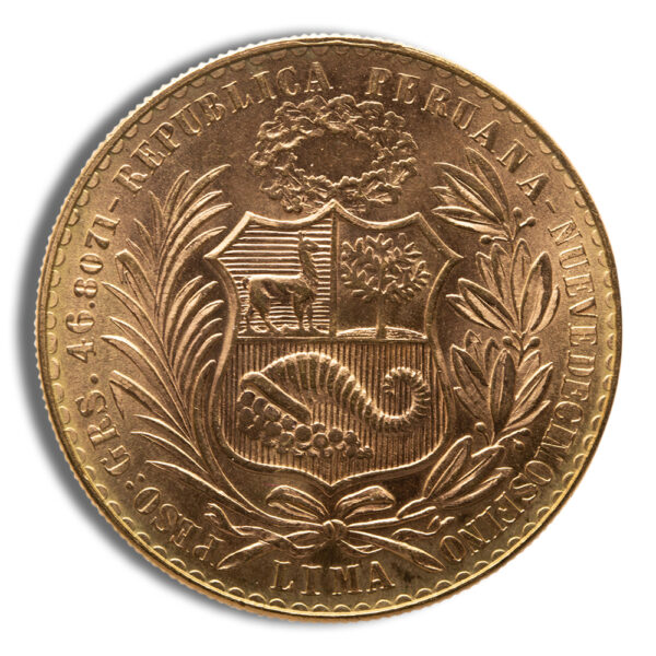 Peru 100 Soles Gold Coin - Image 2