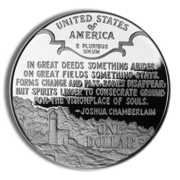 1995-S $1 Civil War Silver Commem - Proof - Image 2