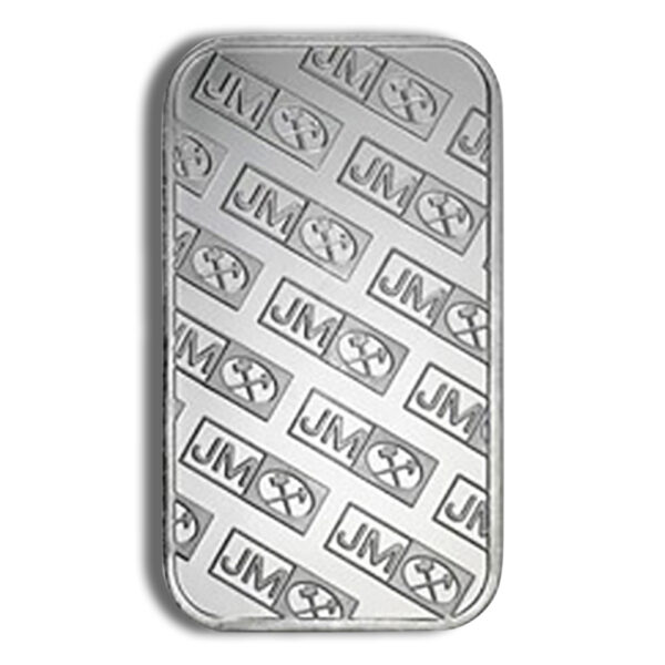 1 oz Silver Bar - Johnson Matthey - JM - Image 2