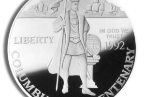 1992-P $1 Columbus Silver Commem - Proof