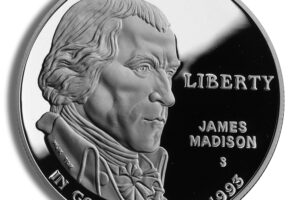1993-S $1 Bill of Rights, Madison Silver Commem - Proof