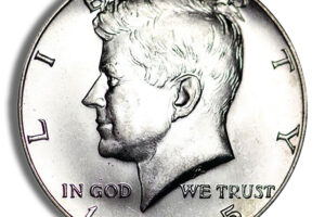$1 FV 40% Silver Kennedy Half Dollars (1965-1969)