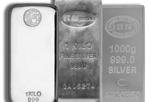 1 Kilo Silver Bar - Design Varies