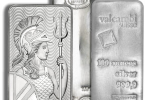 100 oz Silver Bar - Brand Varies (IRA Eligible)