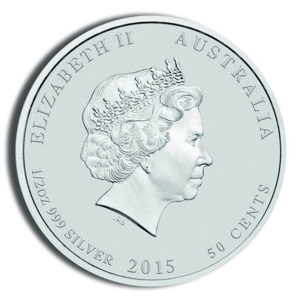 2015 1/2 oz Australian Battle of the Coral Sea Silver Coin - Image 2