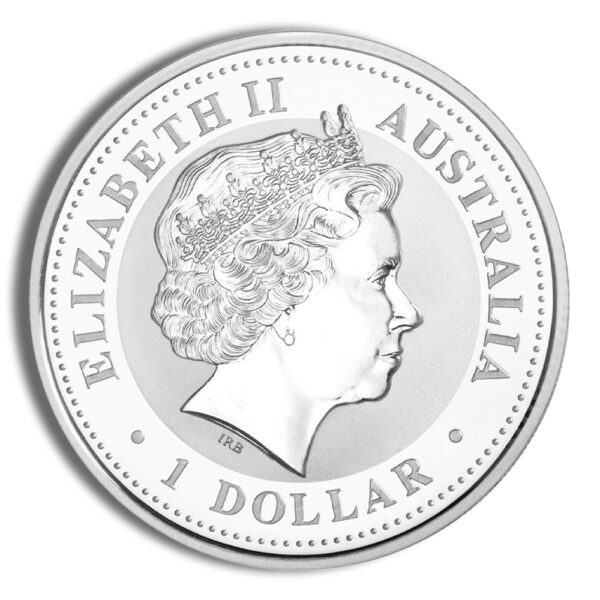 2009 1 oz Australia Silver Lunar Ox BU - Series I - Image 2