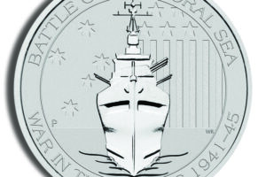 2015 1/2 oz Australian Battle of the Coral Sea Silver Coin
