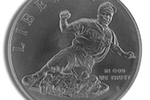 1997-S $1 Jackie Robinson Silver Commem - Proof
