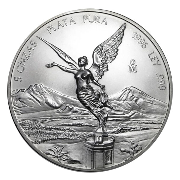 5 oz Silver Mexican Libertad - BU