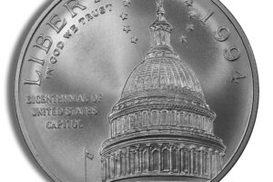 1994-D $1 Capitol Silver Commem - BU