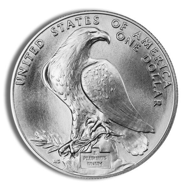1984-S $1 LA Olympic Silver Commem - BU - Image 2
