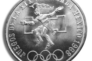 Mexico 25 Pesos Olympic - 1968