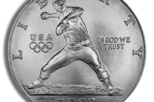 1992-D $1 Olympic Silver Commem - BU