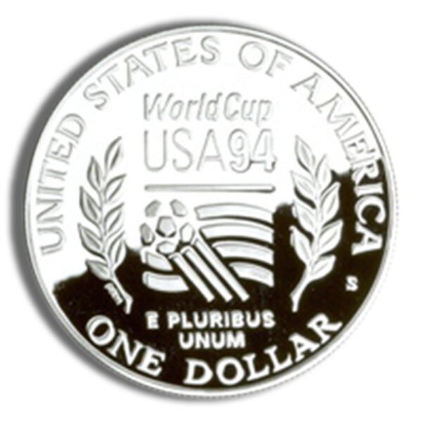 1994-S $1 World Cup Silver Commem - Proof - Image 2