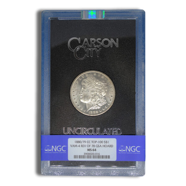 1880/79-CC Rev 78 GSA Morgan Dollar - NGC MS64