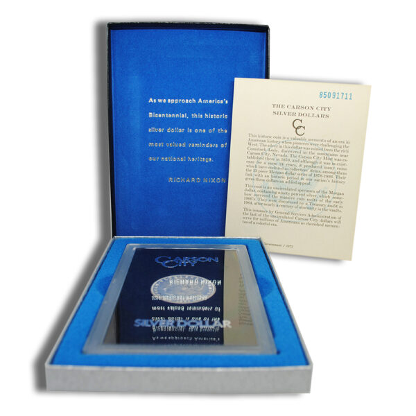 1885-CC GSA Morgan Dollar w/Box & COA - Image 3