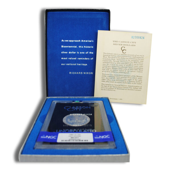 1882-CC GSA Morgan Dollar - NGC MS63+ - Image 3