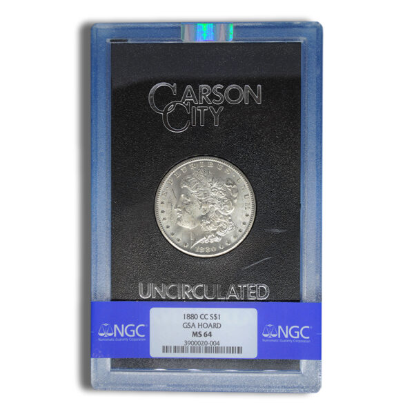 1880-CC GSA Morgan Dollar - NGC MS64