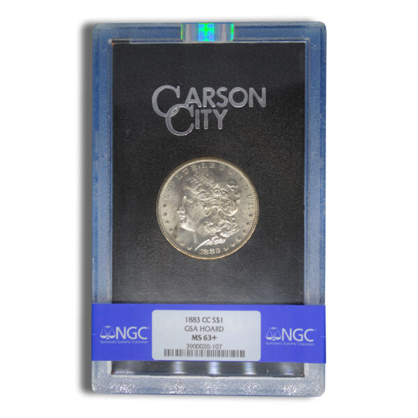 1883-CC GSA Morgan Dollar - NGC MS63+