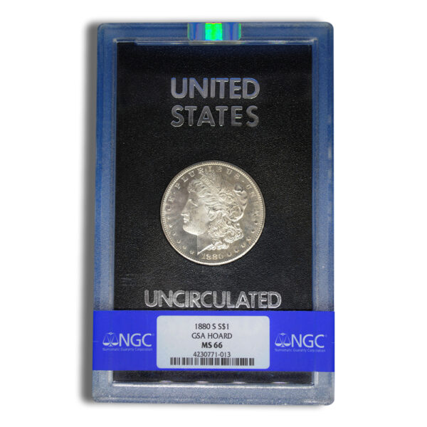 1880-CC GSA Morgan Dollar - NGC MS66