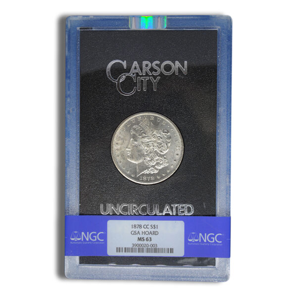 1878-CC GSA Morgan Dollar - NGC MS63