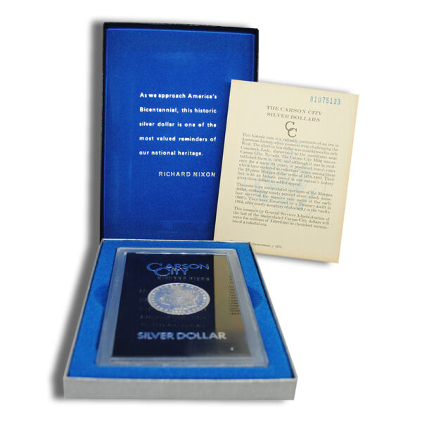 1881-CC GSA Morgan Dollar w/Box & COA - Image 3