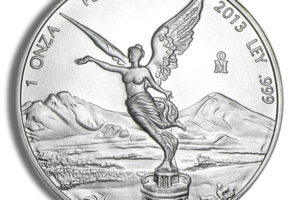 2013 1 oz Silver Mexican Libertad - BU
