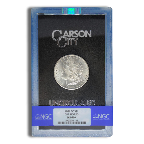 1884-CC GSA Morgan Dollar - NGC MS64+