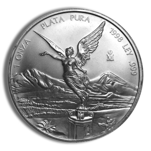 1998 1 oz Silver Mexican Libertad - BU