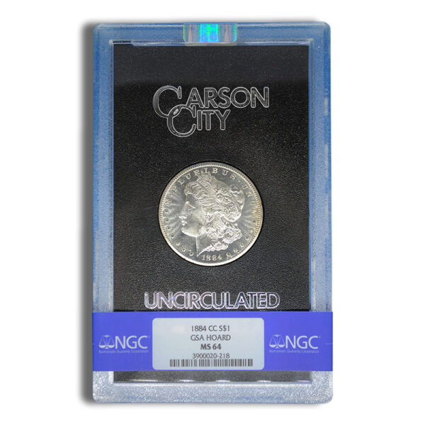 1884-CC GSA Morgan Dollar - NGC MS64