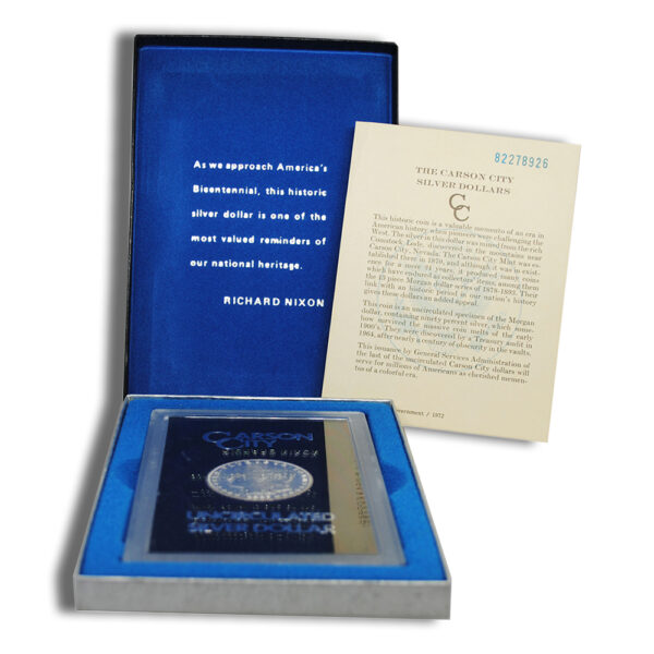 1882-CC GSA Morgan Dollar w/Box & COA - Image 3