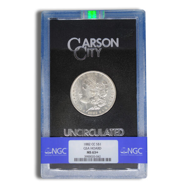 1882-CC GSA Morgan Dollar - NGC MS63+