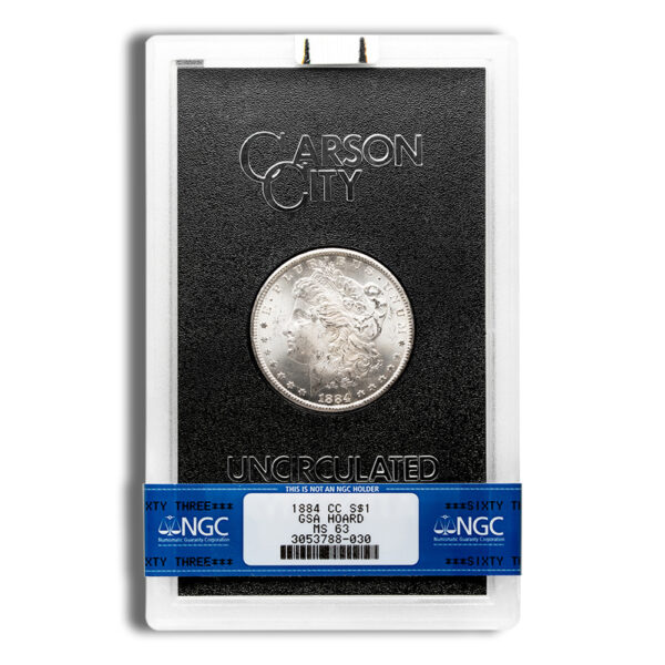 1884-CC GSA Morgan Dollar - NGC MS63