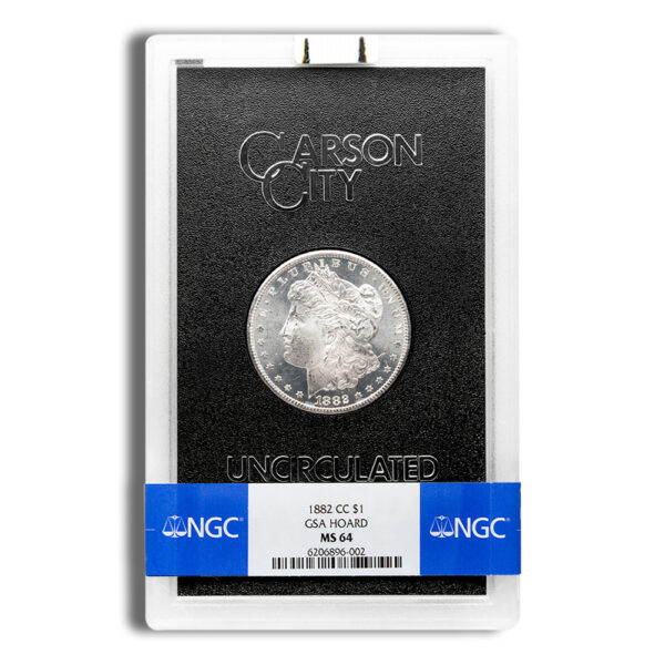 1882-CC GSA Morgan Dollar - NGC MS64