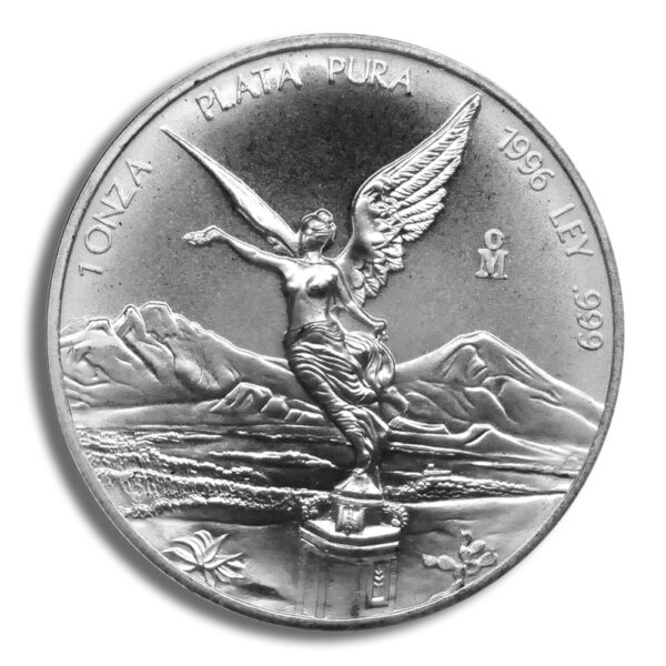 1996 1 oz Silver Mexican Libertad - BU
